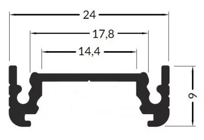 TL2F LED Profile