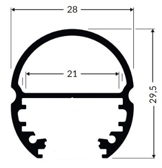 W1 LED Profile