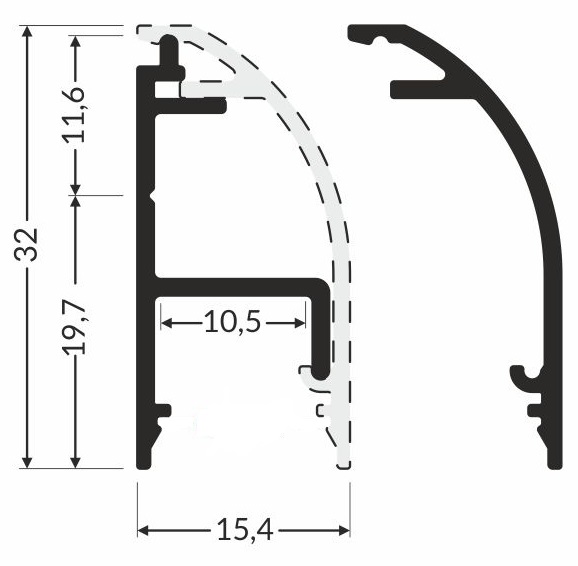 WAY1 LED Profile